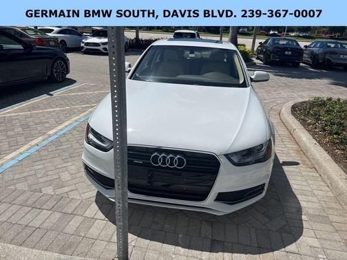 Glacier White 2015 Audi A4 2.0T Premium Plus