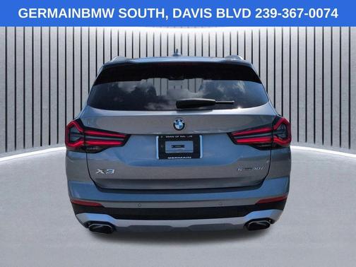 Skyscraper Gray Metallic 2024 BMW X3 sDrive30i
