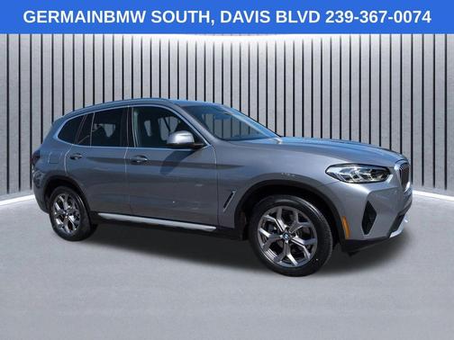 Skyscraper Gray Metallic 2024 BMW X3 sDrive30i