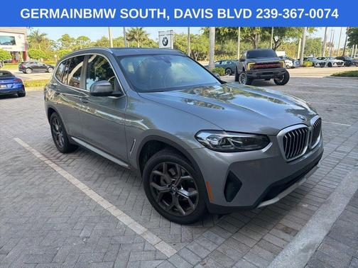 Skyscraper Gray Metallic 2024 BMW X3 sDrive30i