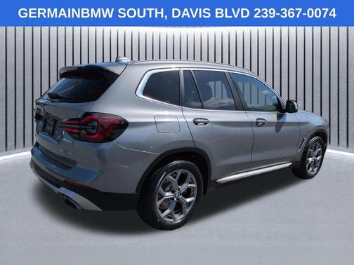 Skyscraper Gray Metallic 2024 BMW X3 sDrive30i