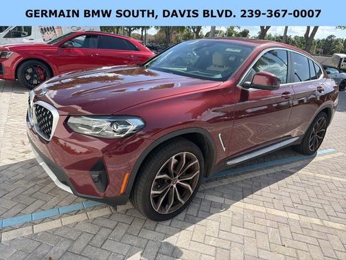 Maroon 2023 BMW X4 xDrive30i
