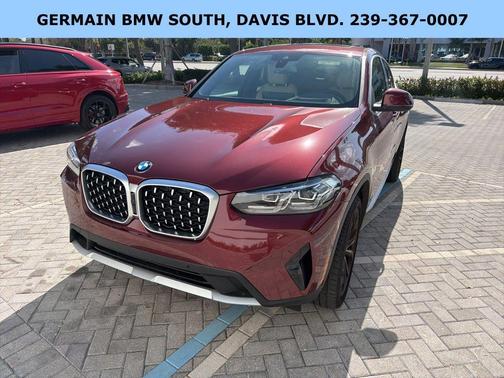 Maroon 2023 BMW X4 xDrive30i