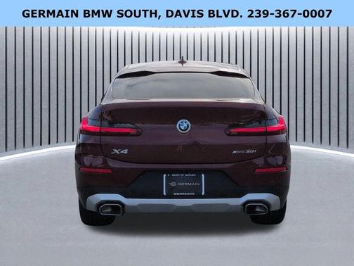Piemont Red 2023 BMW X4 xDrive30i