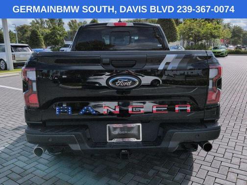 Shadow Black 2024 Ford Ranger Raptor