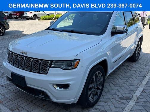 Bright White Clearcoat 2018 Jeep Grand Cherokee Overland