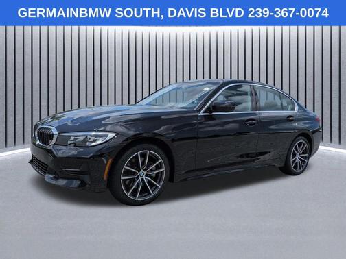Jet Black 2020 BMW 330 i xDrive