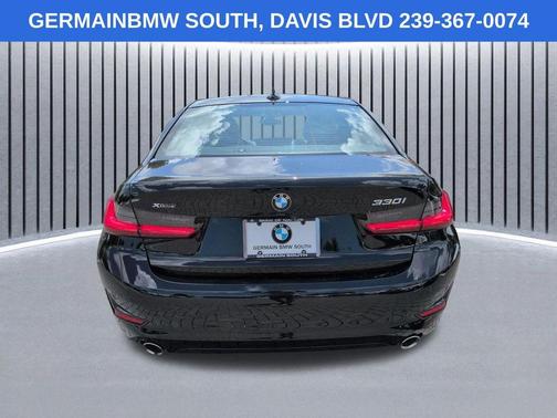 Jet Black 2020 BMW 330 i xDrive