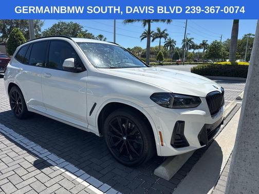 Alpine White 2023 BMW X3 xDrive30i