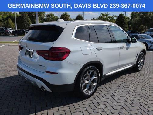 Alpine White 2020 BMW X3 sDrive30i