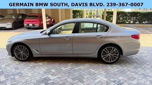 Silver Metallic 2019 BMW 530 i