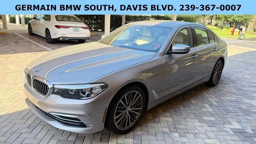 Silver Metallic 2019 BMW 530 i