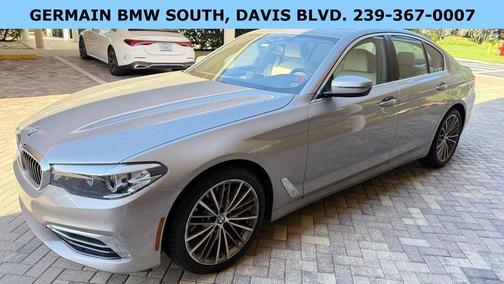 Silver Metallic 2019 BMW 530 i