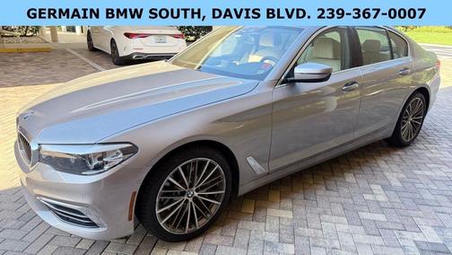 Silver Metallic 2019 BMW 530 i