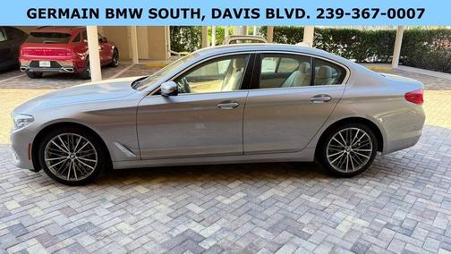 Silver Metallic 2019 BMW 530 i