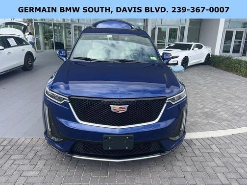 Opulent Blue Metallic 2023 Cadillac XT6 Sport AWD