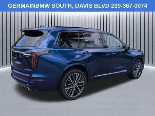 Opulent Blue Metallic 2023 Cadillac XT6 Sport AWD