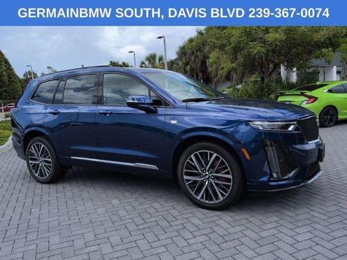 Opulent Blue Metallic 2023 Cadillac XT6 Sport AWD