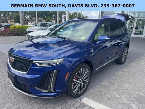 Opulent Blue Metallic 2023 Cadillac XT6 Sport AWD