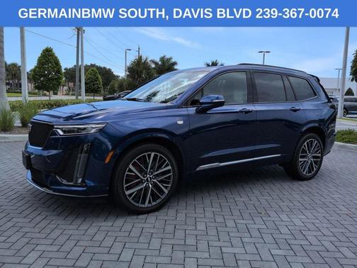 Opulent Blue Metallic 2023 Cadillac XT6 Sport AWD