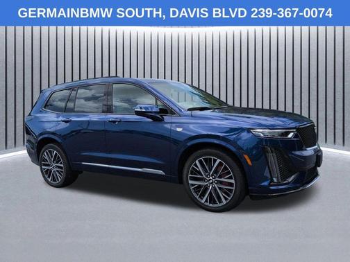 Opulent Blue Metallic 2023 Cadillac XT6 Sport AWD