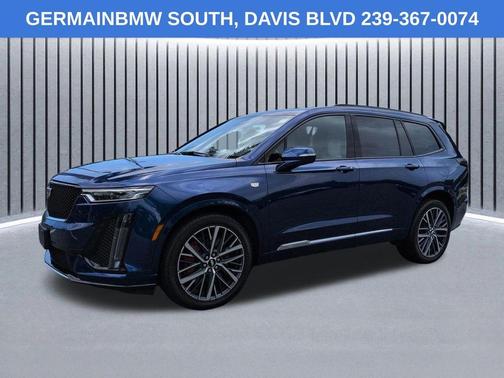 Opulent Blue Metallic 2023 Cadillac XT6 Sport AWD