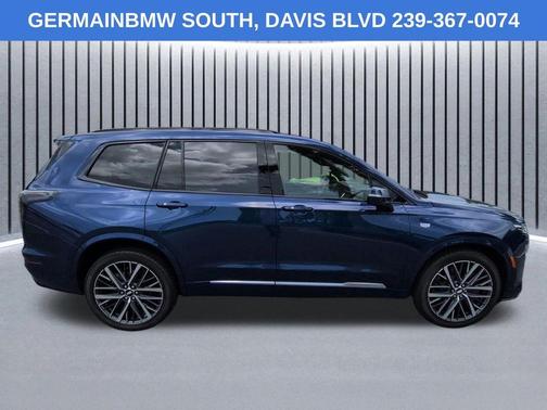 Opulent Blue Metallic 2023 Cadillac XT6 Sport AWD