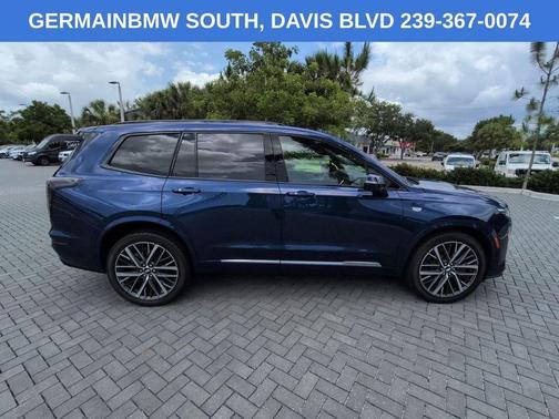 Opulent Blue Metallic 2023 Cadillac XT6 Sport AWD