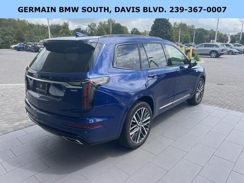 Opulent Blue Metallic 2023 Cadillac XT6 Sport AWD