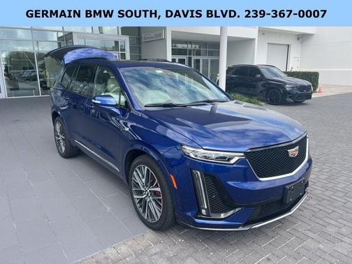 Opulent Blue Metallic 2023 Cadillac XT6 Sport AWD