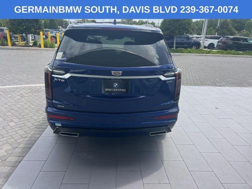 Opulent Blue Metallic 2023 Cadillac XT6 Sport AWD