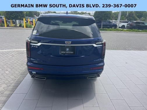 Opulent Blue Metallic 2023 Cadillac XT6 Sport AWD