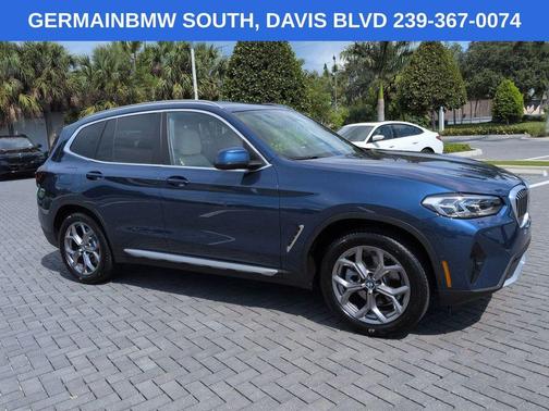 Phytonic Blue Metallic 2023 BMW X3 xDrive30i