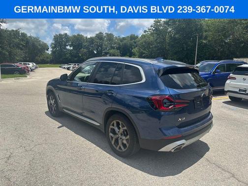 Phytonic Blue Metallic 2023 BMW X3 xDrive30i