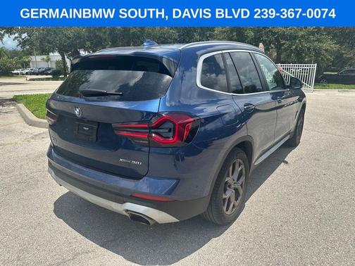 Phytonic Blue Metallic 2023 BMW X3 xDrive30i