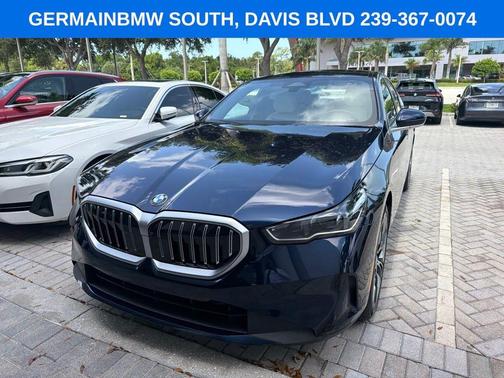 Dark Blue 2026 BMW 530 i