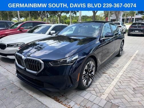 Dark Blue 2026 BMW 530 i