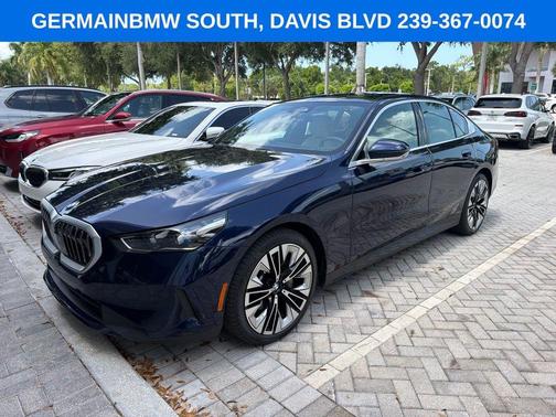 Dark Blue 2026 BMW 530 i