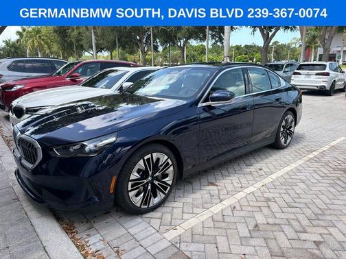 Dark Blue 2026 BMW 530 i