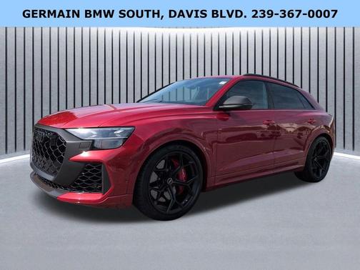 Chili Red Metallic 2025 Audi RS Q8 4.0T quattro