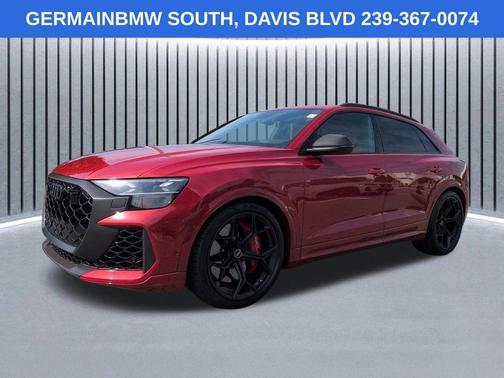 Chili Red Metallic 2025 Audi RS Q8 4.0T quattro