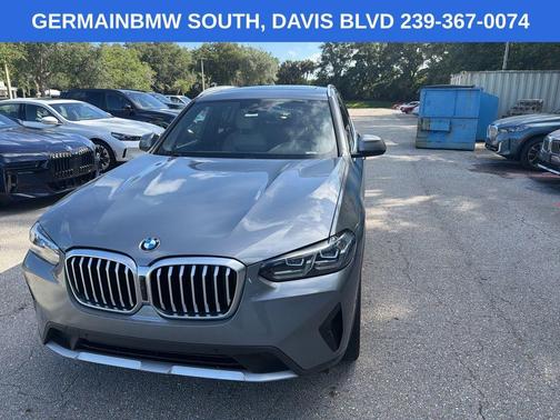 Skyscraper Gray Metallic 2024 BMW X3 sDrive30i