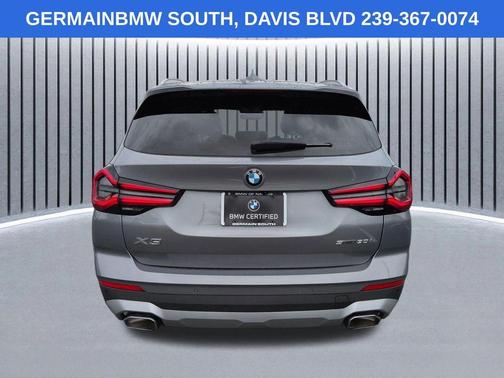 Skyscraper Gray Metallic 2024 BMW X3 sDrive30i