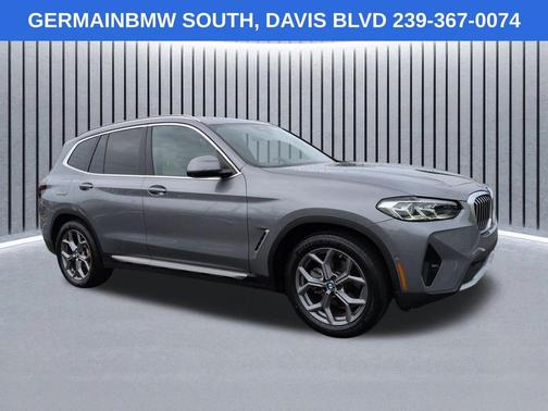 Skyscraper Gray Metallic 2024 BMW X3 sDrive30i