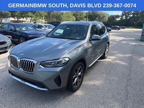 Skyscraper Gray Metallic 2024 BMW X3 sDrive30i