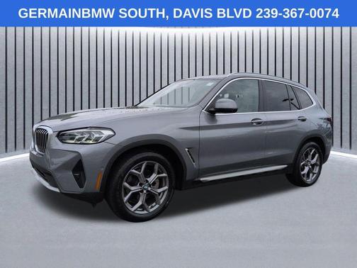 Skyscraper Gray Metallic 2024 BMW X3 sDrive30i