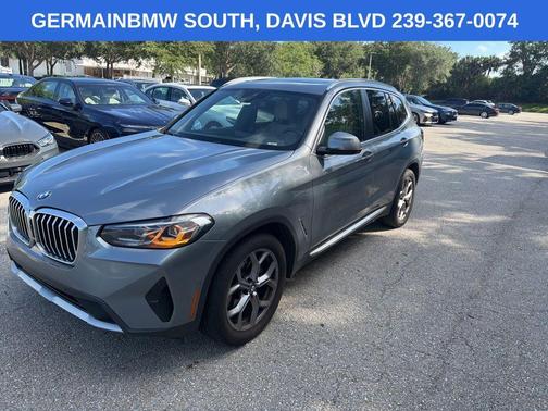 Skyscraper Gray Metallic 2024 BMW X3 sDrive30i