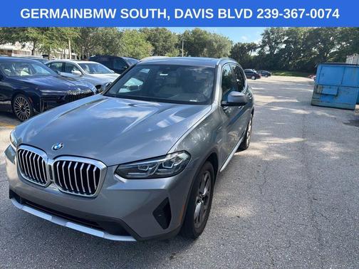 Skyscraper Gray Metallic 2024 BMW X3 sDrive30i