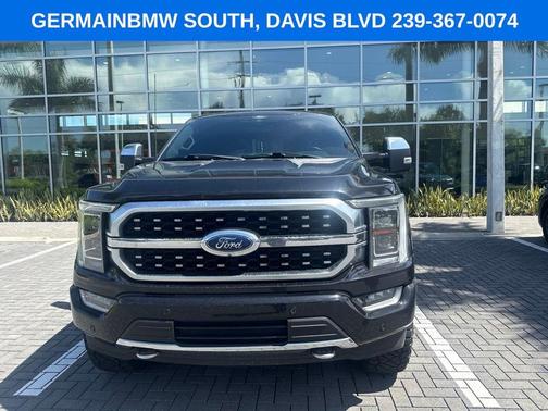 Black Metallic 2021 Ford F-150 Platinum
