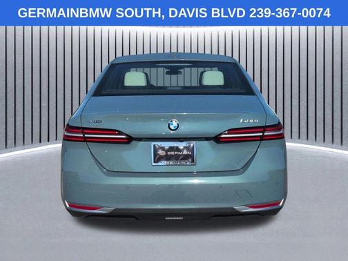 Green Metallic 2024 BMW 530 i xDrive